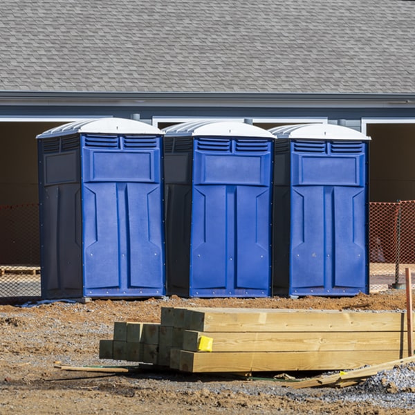 what is the cost difference between standard and deluxe porta potty rentals in Coxton KY